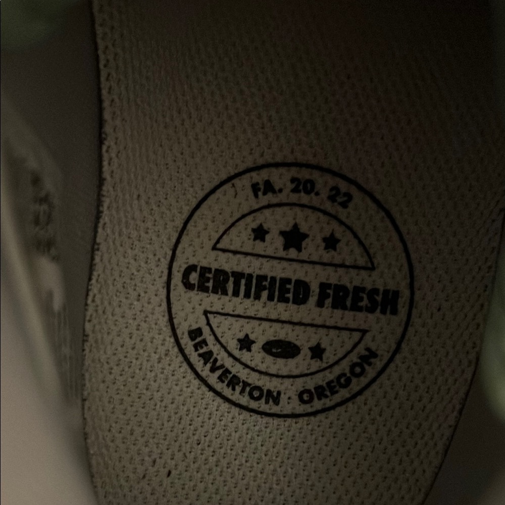 Nike Green and Gray Sneakers with Retro Style and Padded Collar - Picture 5 of 9